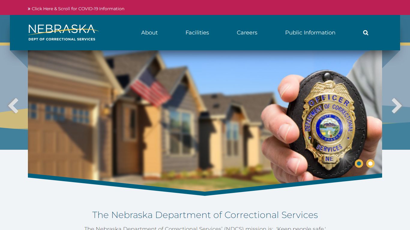 NDCS - Nebraska Department of Correctional Services